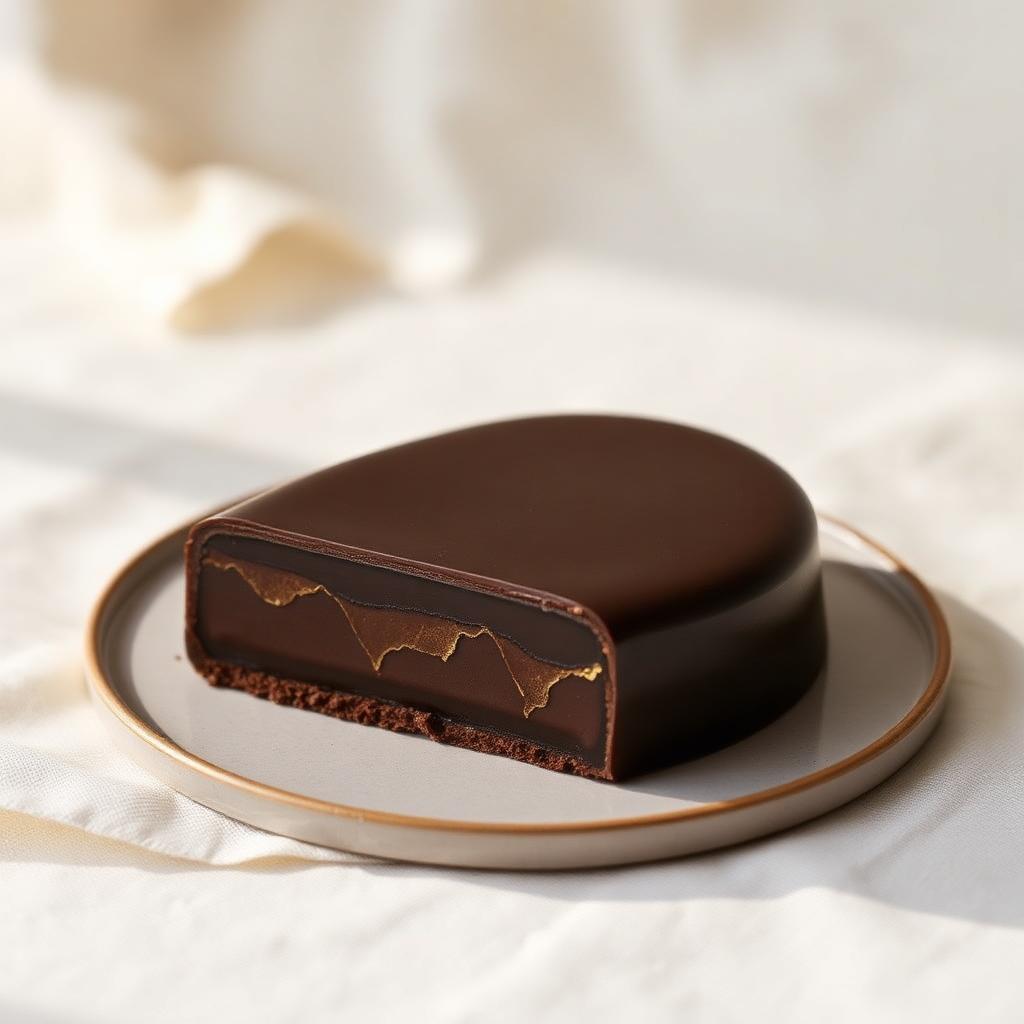 Noir 70% Entremet